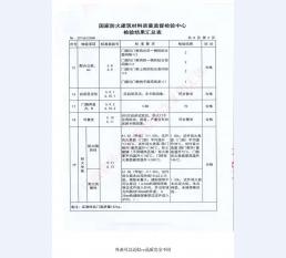钢制防火门检验报告-2