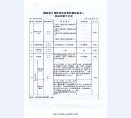 钢制防火门检验报告-7