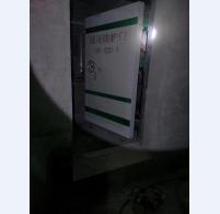玻璃钢隧道防护门安装现场照片1