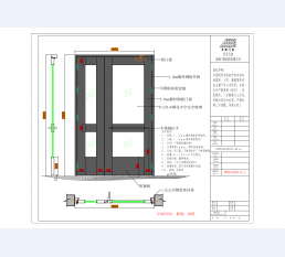 钢制玻璃单元门_01