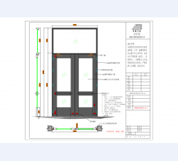 钢制玻璃单元门_05